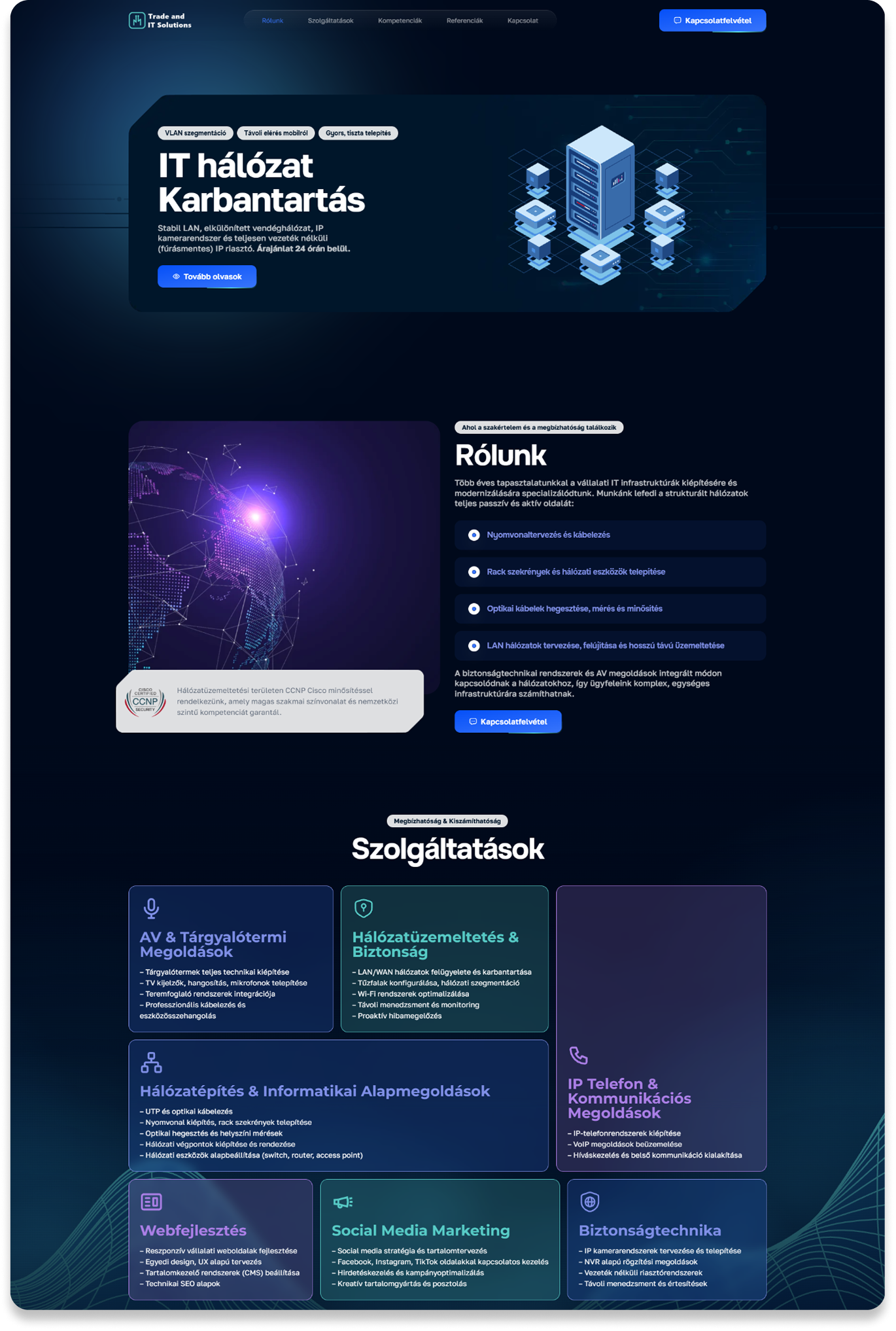Referencia weboldal